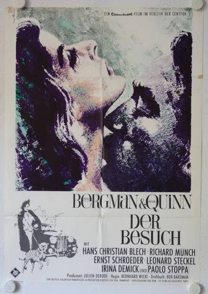 Der Besuch originales deutsches Filmplakat